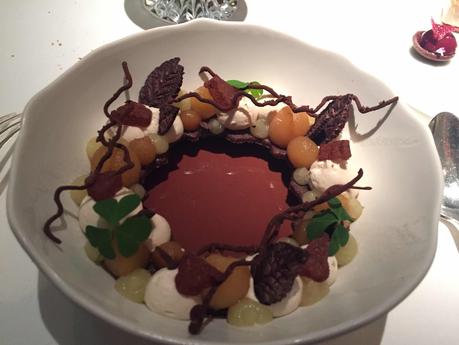 Carte postale gastronomique chez Pic à Valence