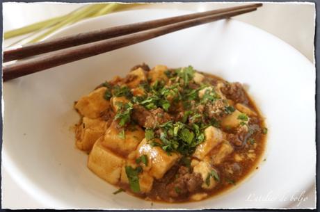 Tofu à la sauce piquante Tofu à la sauce piquante