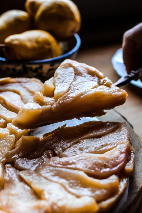Tarte tatin aux poires