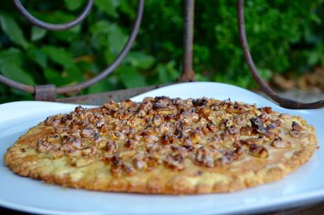 Tarte aux noix et miel