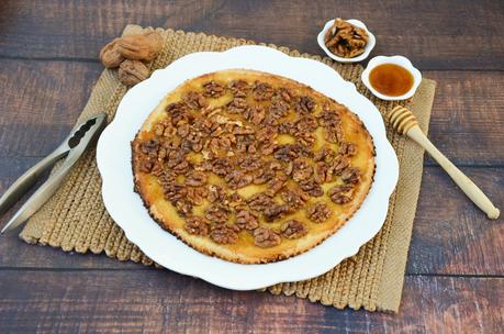 Tarte aux noix et miel
