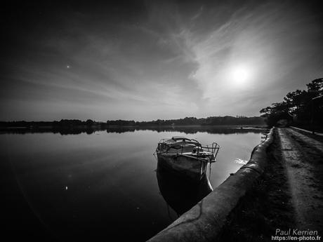 fin de nuit à #Loctudy #Finistère #Bretagne #MadeInBzh #UltraGrandAngle