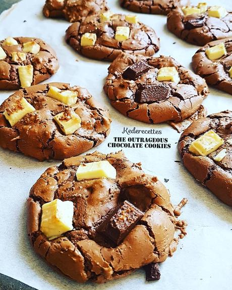 The Outrageous Chocolate Cookies de Martha Stewart
