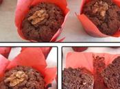 Brownie Muffin Noix Chocolat Noir