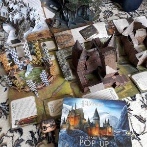 Le grand livre Pop-Up de Poudlard et Les mystères de Poudlard… passion Harry Potter !