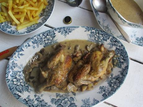 Coq à la bière - promenade régionale en forêt