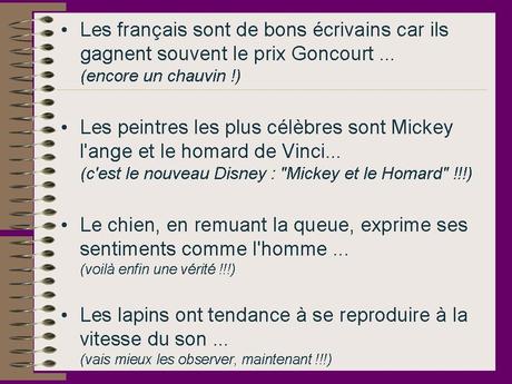 Divers - Bétisier scolaire - 2