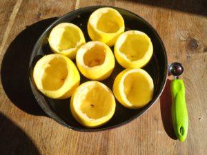 Pommes farcies au boudin noir