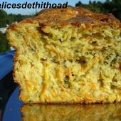 Idée de menu automnal cake à la carotte et au boursin - Le blog de lesdelicesdethithoad