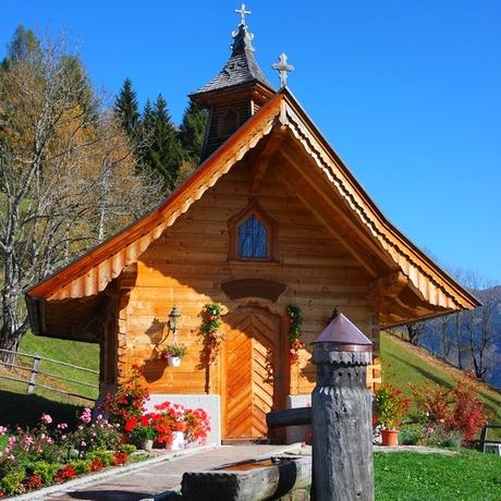 autriche salzbugerland zell am see randonnée mitterberg chapelle