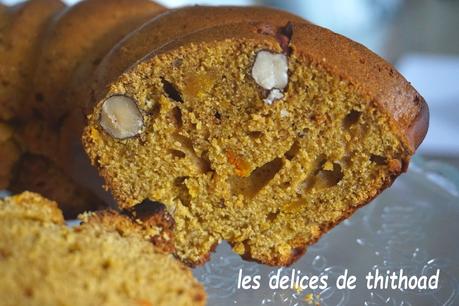 Pain d'épices moelleux au potimarron et noisettes Pain d'épices moelleux au potimarron et noisettes