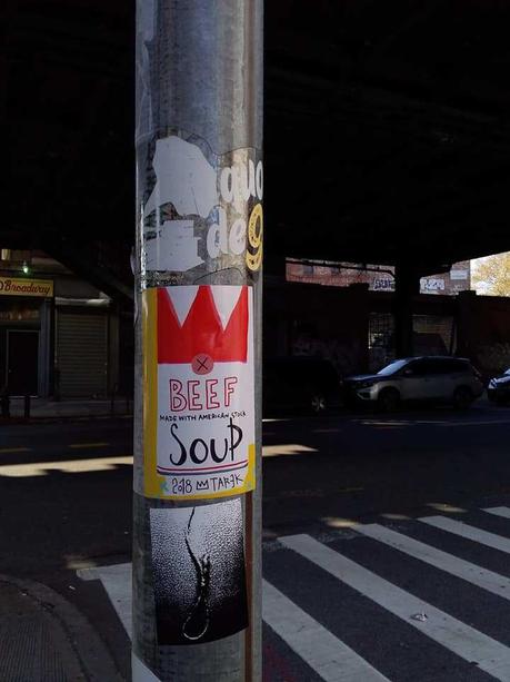 Stickers de Tarek à New-York