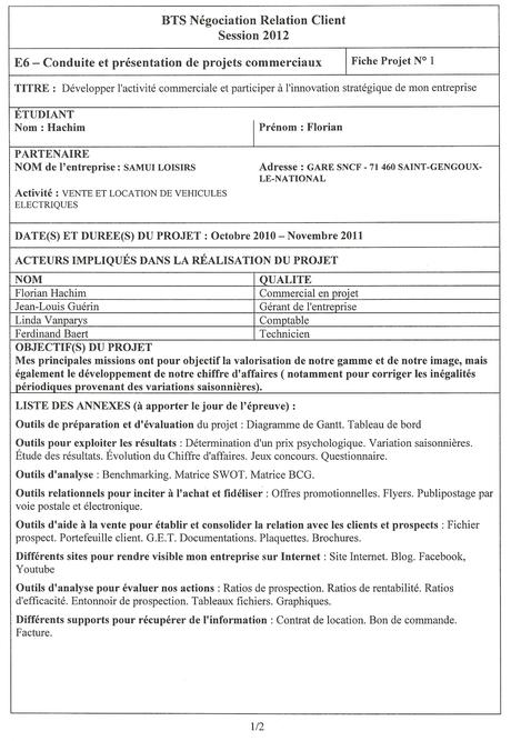 fiche de présentation d’une entreprise Épreuve E6 - aide-bts-ndrc.overblog.com