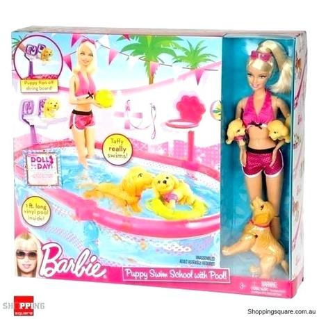 barbie swimming pup pool barbie swimmin pup pool