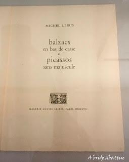 Picasso Illustrateur au MUba Eugène-Leroy de Tourcoing