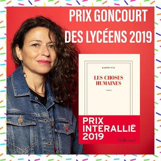 Karine Tuil doublement à l'honneur, prix Interallié hier, Goncourt des lycéens aujourd'hui