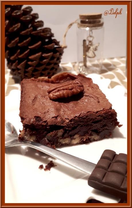 Brownie au chocolat de Cyril Lignac