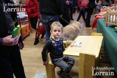 Le marché de Noël de l'association Savoir-faire de Cons-la-Grandville a toujours lieu ce samedi et dimanche de 10h à 18h à l'ancienne Banque de France Longwy. René BYCH photos