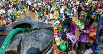 L'eau en Inde - 2. La pénurie inde,eau,ressources en eau,eaux souterraines,rivières,crise de l'eau,tensions politiques,gange,chennai,shimla