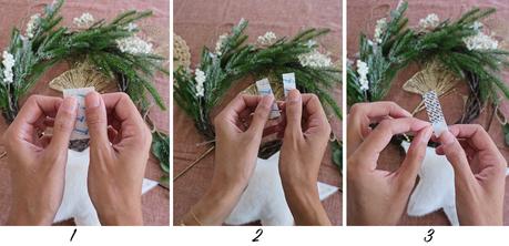 Créer une décoration de Noël en quelques minutes ! décoration noël calendrier de l'avent