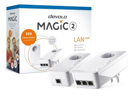 Nouveau CPL devolo Magic 2 LAN triple Nouveau CPL devolo Magic 2 LAN triple