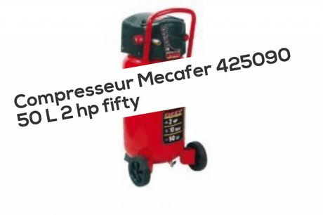 Compresseur Mecafer 425090 50 L 2 hp fifty Compresseur Mecafer 425090 50 L 2 hp fifty