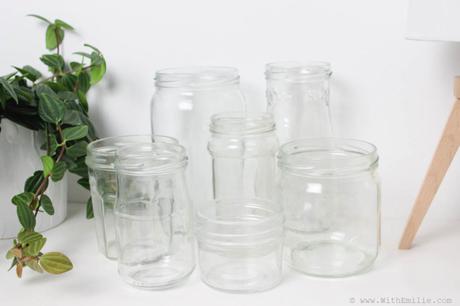 20 idées pour réutiliser les bocaux en verre