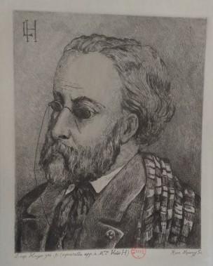 Leopold Armand Hugo BNF Autoportrait aux lunettes