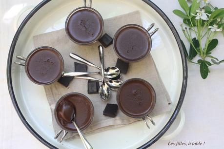 Crèmes chocolat amande, IG bas