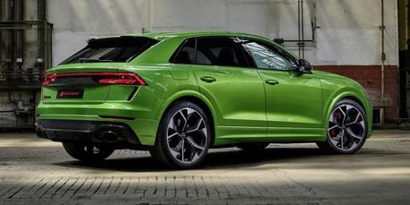 Audi RS Q8: super SUV vert