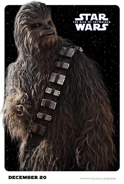 Affiches personnages US pour Star Wars : Episode IX - L’Ascension de Skywalker signé J.J. Abrams