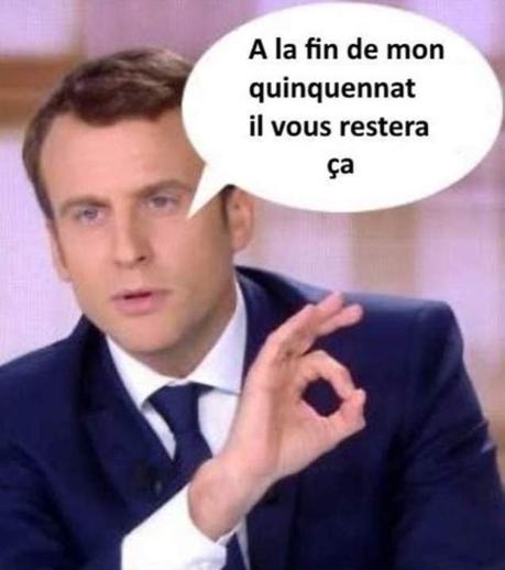 Macron « pire au man » empereur