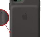 iPhone Apple sort Smart Battery Case avec bouton photo