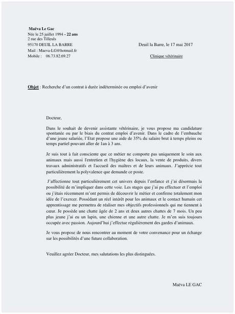 Lettre de motivation emploi avenir  À Voir