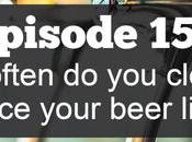 Craft beer quelle fréquence nettoyez-vous remplacez-vous conduites bière? Bière blonde