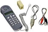 Meilleur Testeur Lan et ligne téléphonique Telecom vérifier Ligne téléphonique dédiée Vérifiez Ligne Enquête Ligne machine Chino-e C019 testeur au Ensemble de pince crocodile de l'équipement