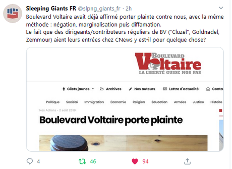 #jesuisunsleepinggiant Poursuivez moi si vous osez…  #canal+ #CNews #ParisPremiere #GroupeM6