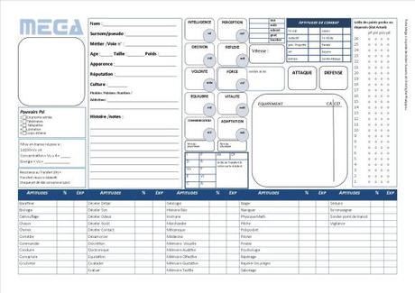 Fiche de poste Mega 2
