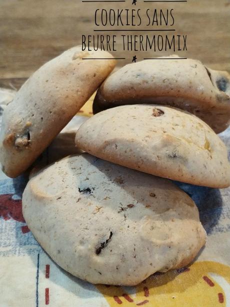 Cookies sans beurre au thermomix