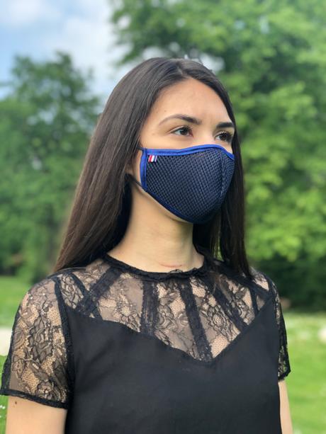 À vélo, à moto, dans les transports ou à pied : je mets mon masque pour lutter contre la pollution