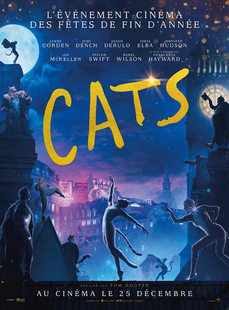 Nouvelle affiche VF pour le musical Cats de Tom Hooper