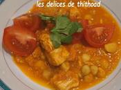 Chorba poulet,tomate pois chiches