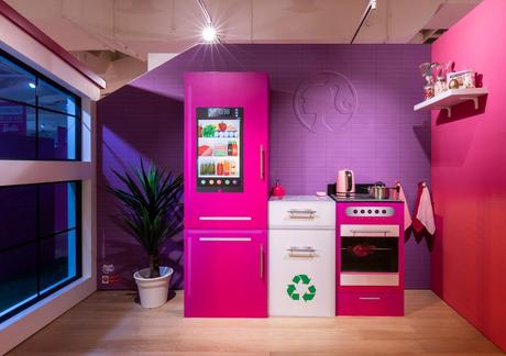 Une maison de Barbie grandeur nature aux Galeries Lafayette Une maison de Barbie grandeur nature aux Galeries Lafayette