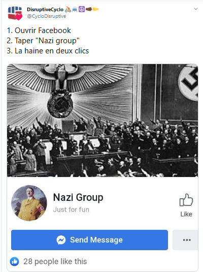 #FacebookMent. Effrontément. Absolument ! (et #Twitter, c’est pas mieux…. ;) #NONazis #NOHate #FacebookMent. Effrontément. Absolument ! (et #Twitter, c’est pas mieux…. ;) #NONazis #NOHate