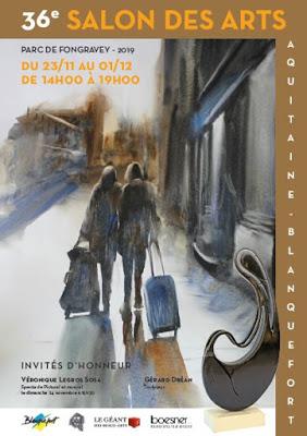 derniers jours pour aller visiter le salon d'arts de Blanquefort!