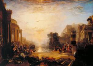 Turner 1817 Le declin de l'Empire carthaginois Tate Gallery