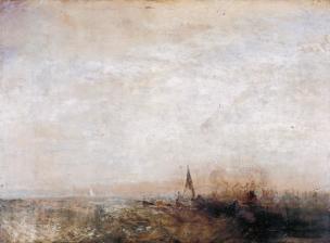 Shipping c.1825-30? by Joseph Mallord William Turner 1775-1851