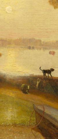 Turner 1826 Mortlake Terrace NGA Washington detail