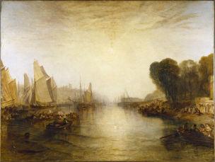 Turner 1827-28 East Cowes Castle Victoria and Albert Museum