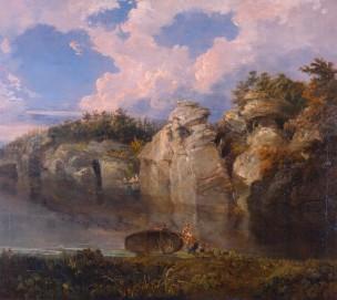 Turner 1797 Vue de Plumbton Rocks Harewood B